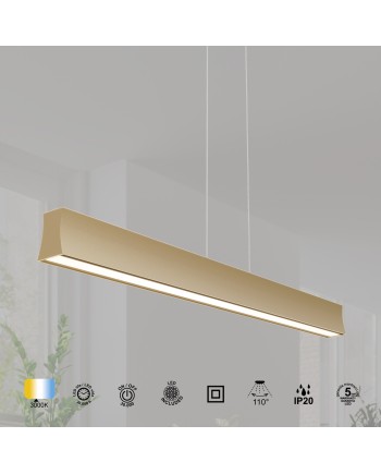 HANOK * LÁMPARA LINEAL LED 38W 3000K 110º ARENA